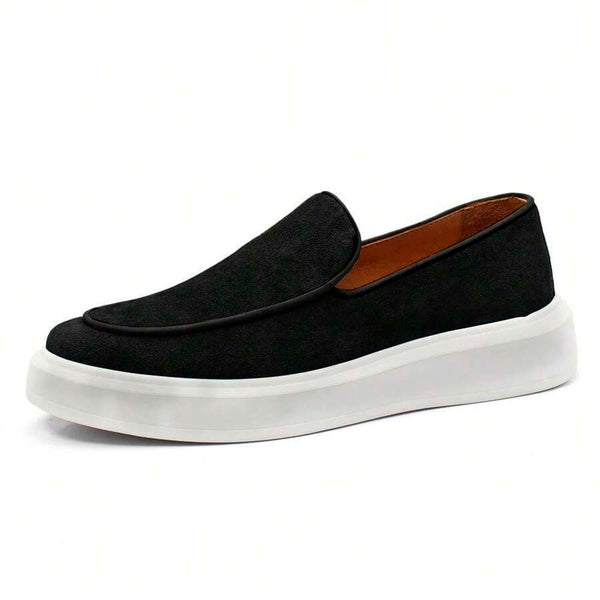 Mocassim Loafer Casual Camurça Santorini