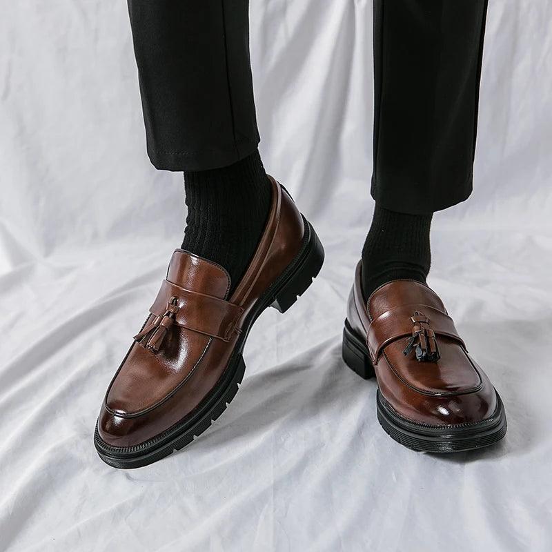 Mocassim Masculino de Couro com Volume Chief Club Bolonha - Chief Club
