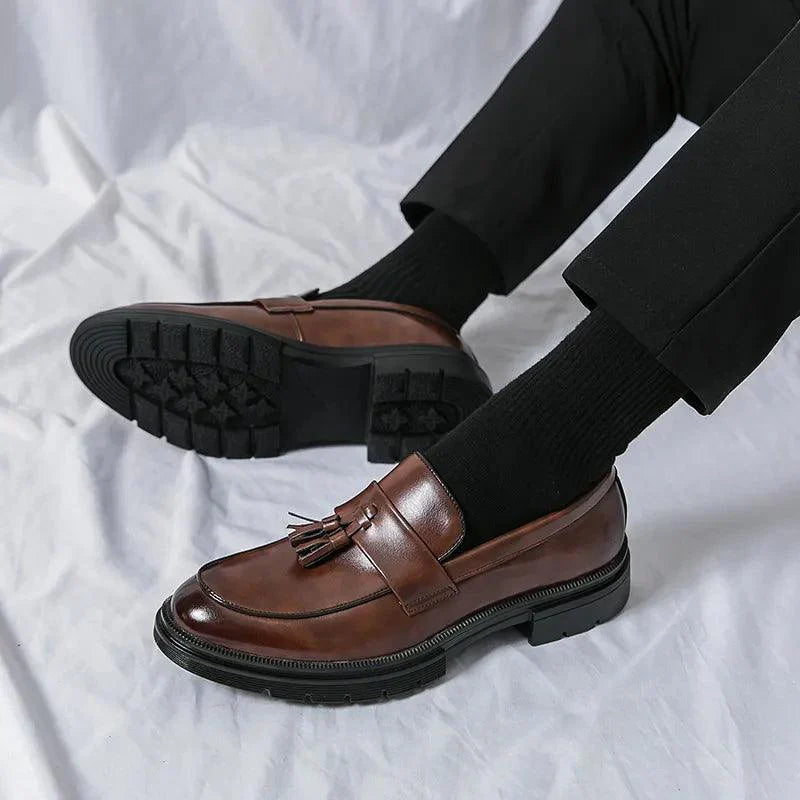 Mocassim Masculino de Couro com Volume Chief Club Bolonha - Chief Club